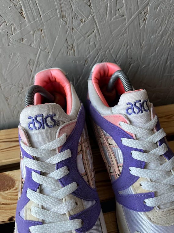 Vintage 90s ASICS GEL Sneakers Men's Rare Running Trainers Shoes