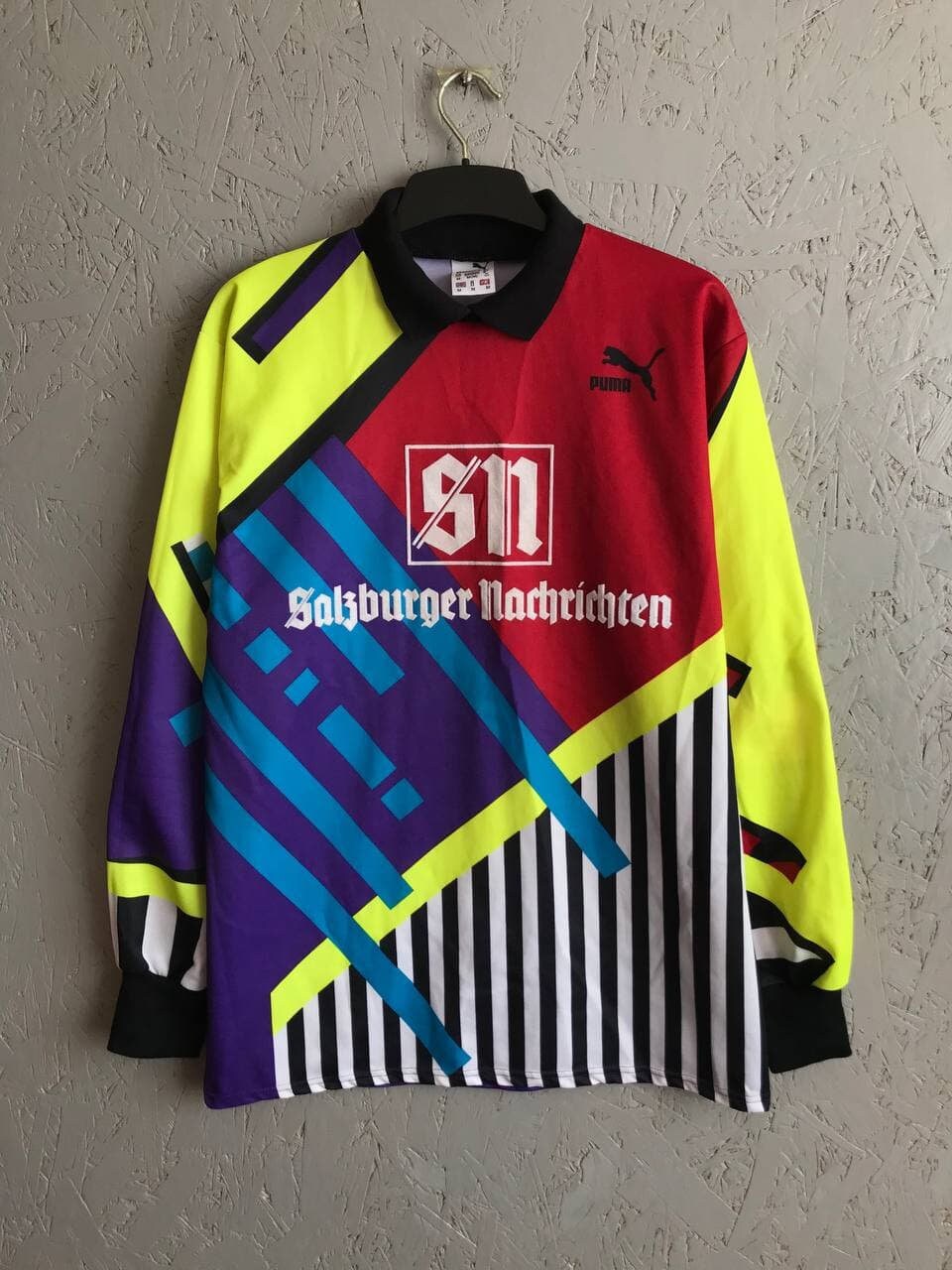 Vintage 90s Austria Salzburg Salzburger Nachrichten Puma # 1 Men's