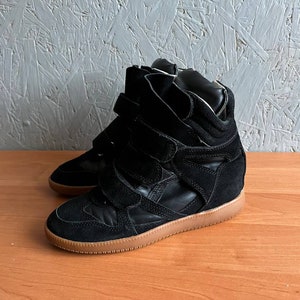ISABEL MARANT 'BEKETT' Women's Suede Leather Sneakers Size 39