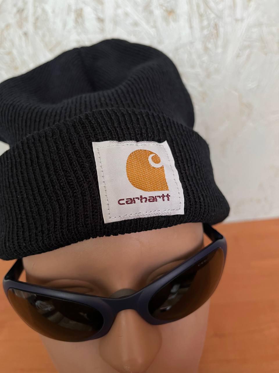 Vintage 90s Carhartt Winter Hip Hop Rap Hat Cap Small Logo One