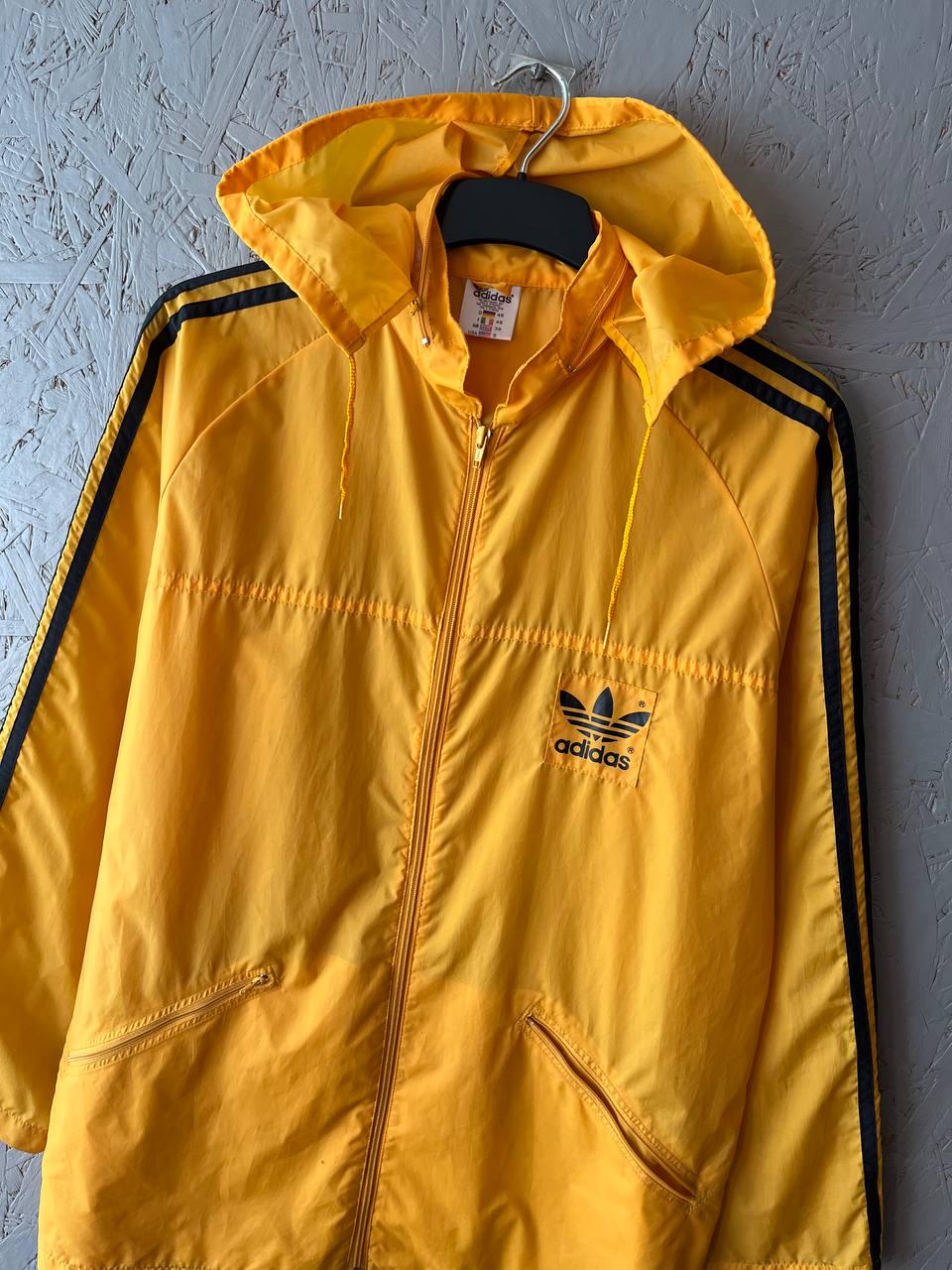 Vintage 80-90s Adidas Originals Men's Zip Track Jacket Windbreaker