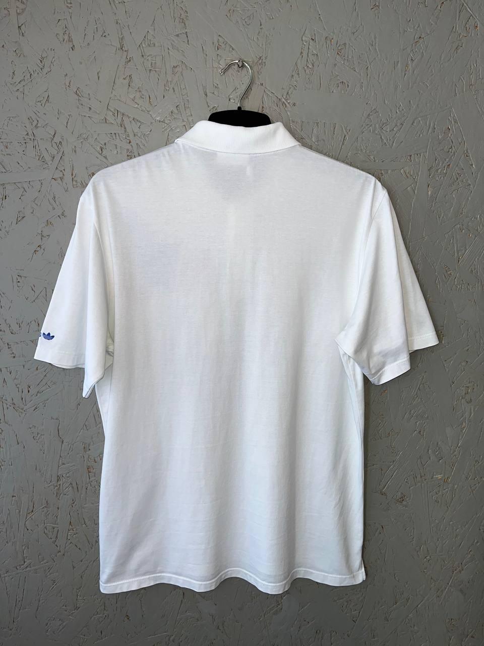 Vintage 80-90s Adidas Stefan Edberg Men's Tennis Court Polo T