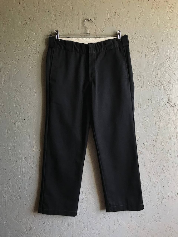 CommunityOfFavorites Vintage Streetwear Carhartt Mens Master Pants / Street Outdoor Work Pants / Tight Straight Pants / Size 30-32 Color Black