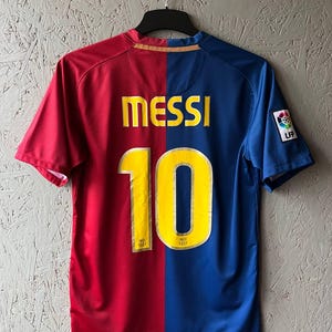 Barcelona 2008 09 Jersey - Etsy