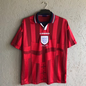Vintage 90s UMBRO England T-shirt / Rare Football Training T-shirt