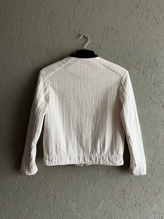 Rare SANDRO Paris Women's Heavy Cotton Pockets Zi… - image 6