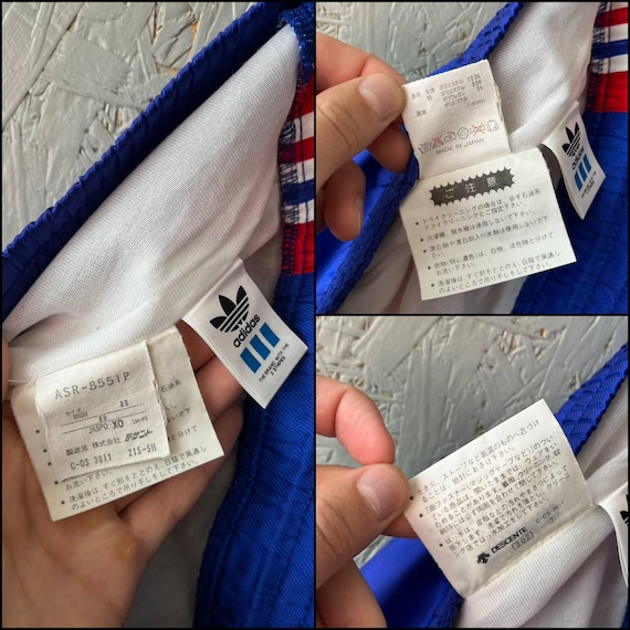 Vintage 90s Adidas Originals Descente Men's Japanese Sweatpants 3