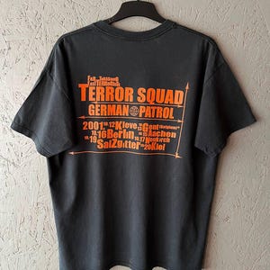 NOFX WHIRLED TOUR 2001 ジャパンTシャツ M 黒 ハイスタ Vintage 2001s Terror Squad Men's Japan Metal Band Tour T-shirt