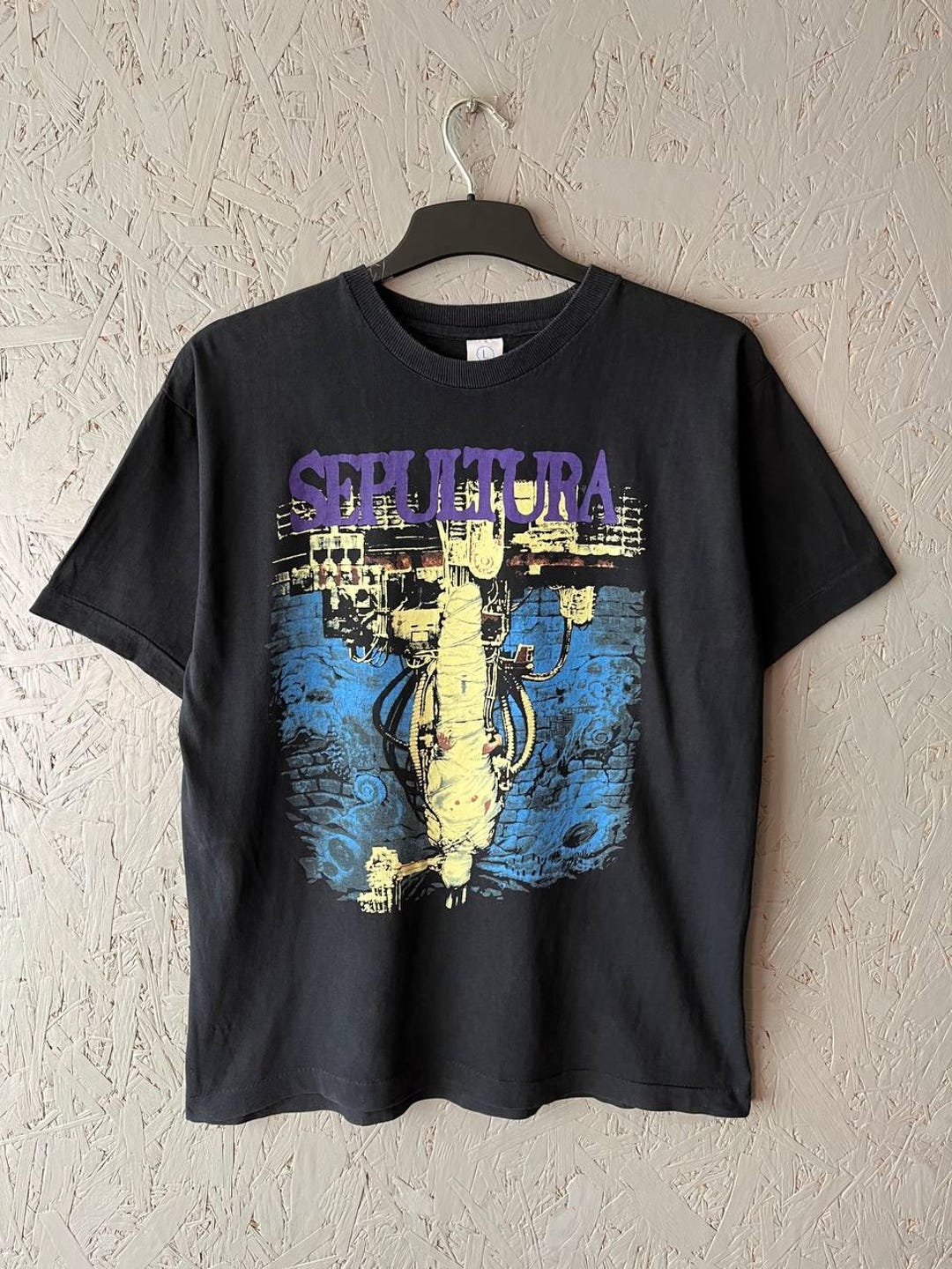 90s Sepultura CHAOS  Sepultura ビンテージTシャツ A.D ミュージシャン