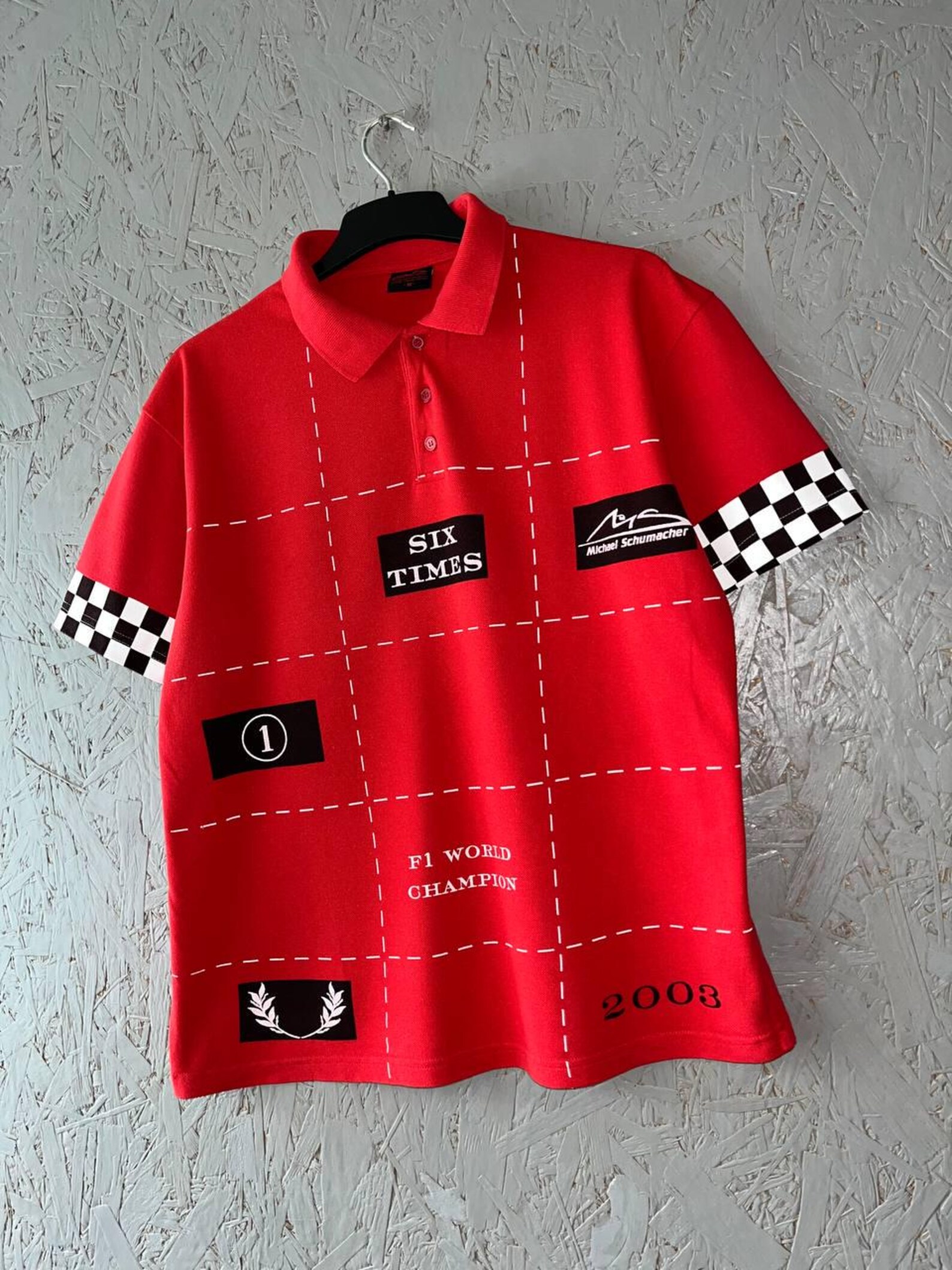 Time 2003s Vintage 2003s Michael Schumacher Formula 1 World Champion Six Times Men ...