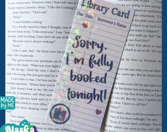 Fully Booked Library Card Holographic Bookmark
