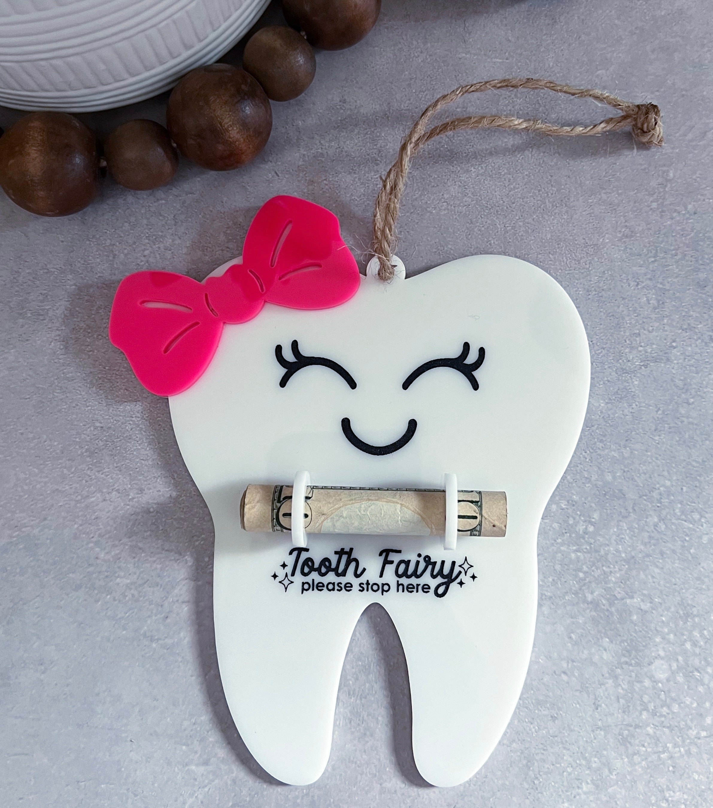 Acrylic Tooth Fairy Door Hanger Tooth Fairy Money Holder - Etsy
