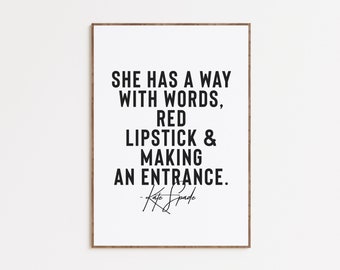 Kate Spade Quotes Printable - Etsy Canada