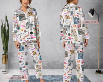 Niall Horan Vintage Pajamas Set, Niall Horan Pajamas Set, Holiday Pyjamas, Pajamas Pants, Women Pajamas, Sleepwear Pajama