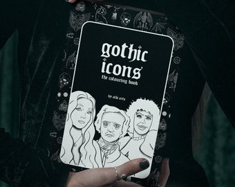Gothic Icons Colouring Book by Albi Arts