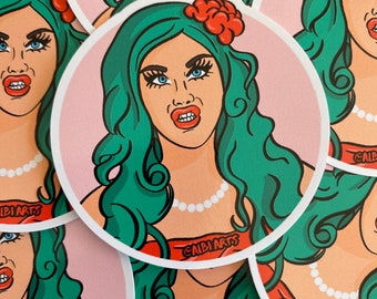 Adore Delano Sticker , Rupauls drag race Drag Queen Adore Sticker