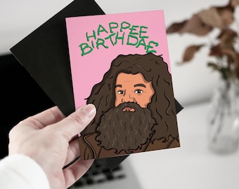 Biglietto d'auguri per il compleanno di Happee Birthdae / HP