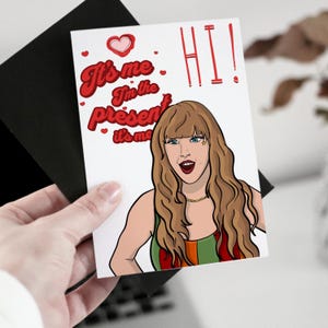 I’m the Present Greeting Birthday Day Card | Albi Arts  | Taylor