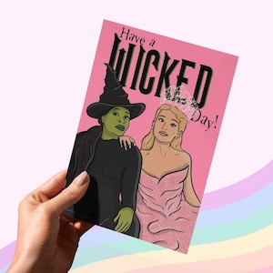 Wicked Grußkarte zum Geburtstag | von Albi Arts