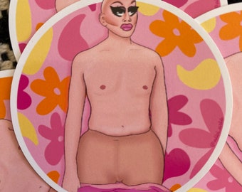 Trixie Mattel - De-Dragging || Drag Queen Sticker! Ruapuls drag race