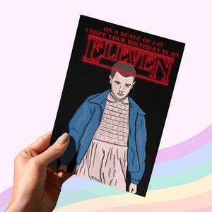 Eleven 1-10 Birthday Greeting Card | 11 Things