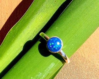 Opal engagement ring, Australian opal ring, Sterling silver opal ring, Promise Ring, Silver opal ring, Opal Ring, October birthstone, Gifts