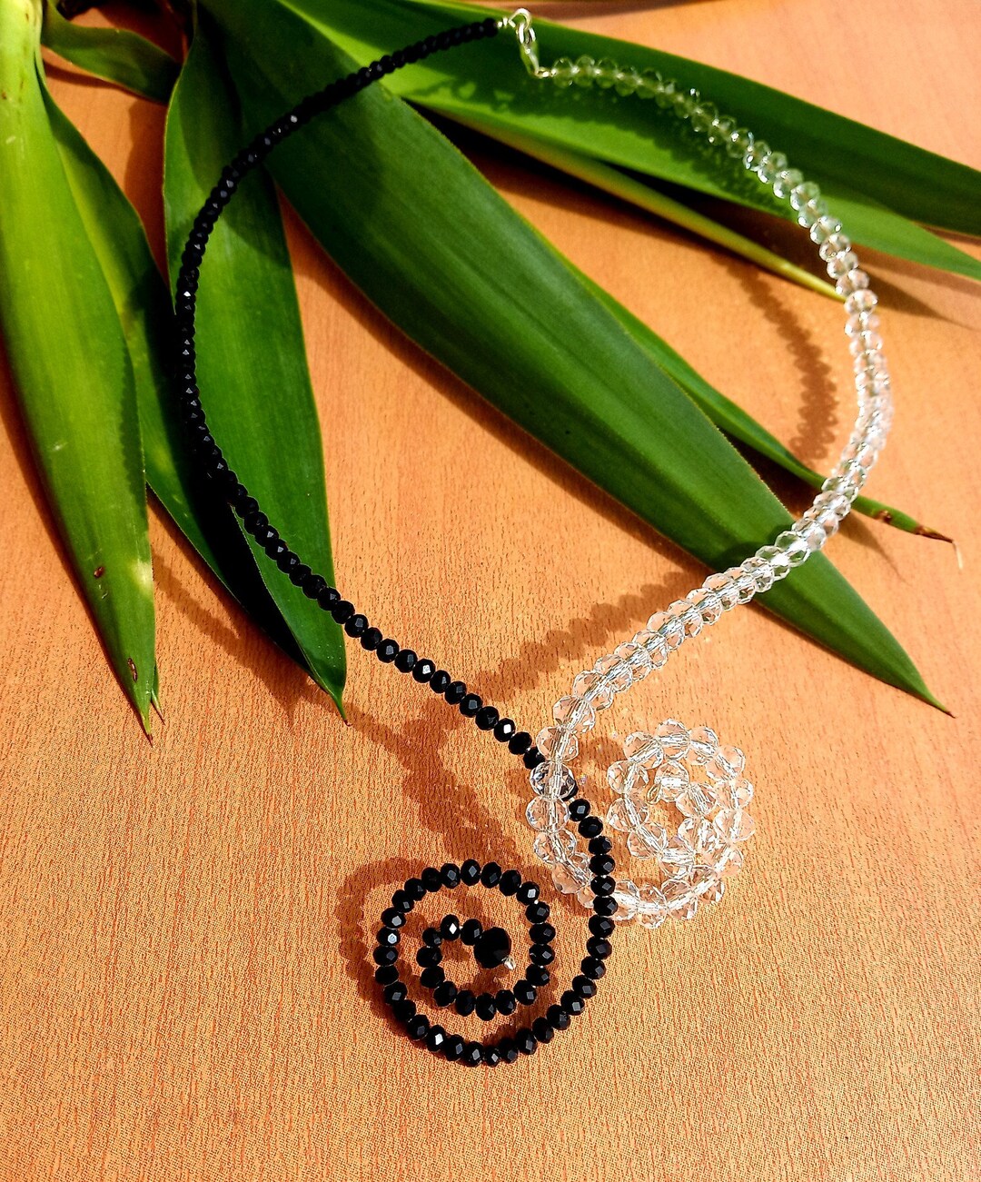 Rhinestone Choker, Wire Choker, Collar Choker, Wire Choker, Black White