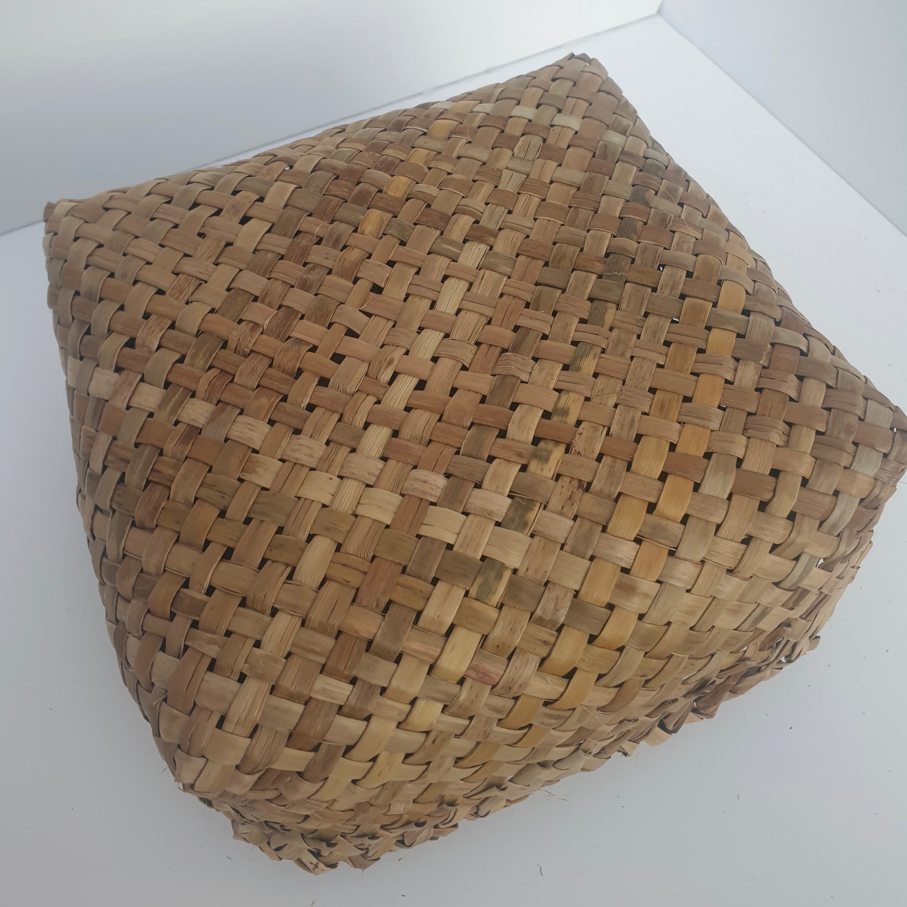 Handmade flax 4 corner baskets 5 pieces set / harakeke Etsy