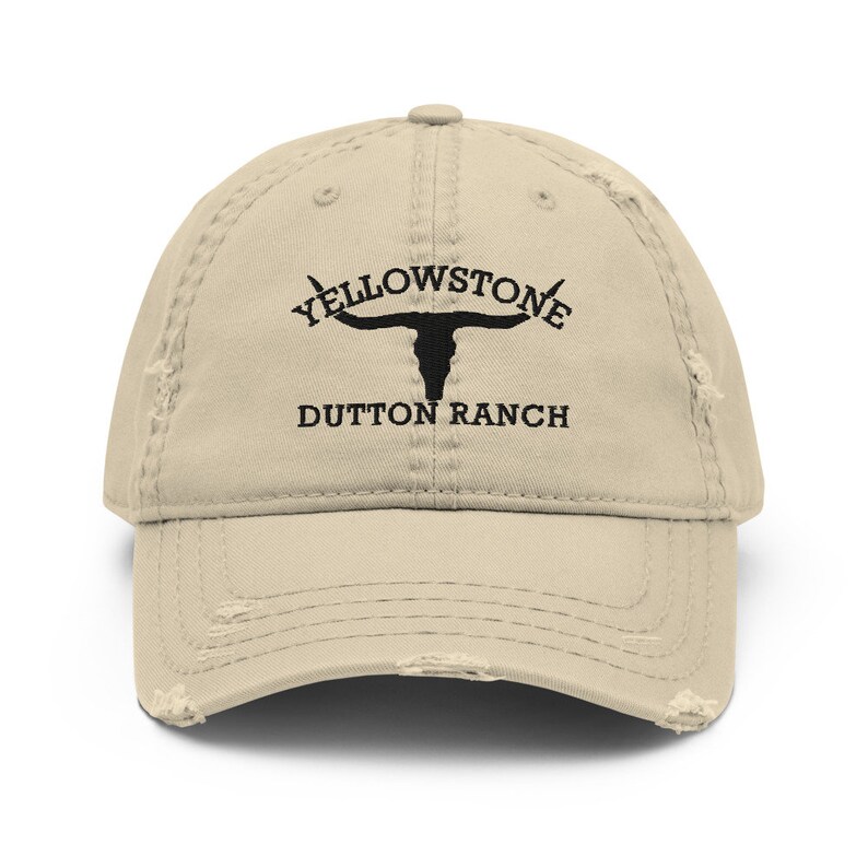 yellowstone distressed hat