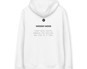 LUNDI MOOD – Sweat à capuche éco-responsable essentiel