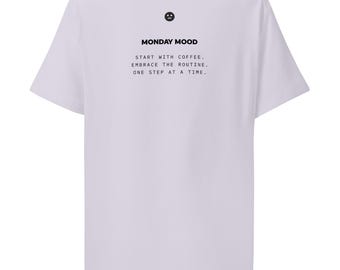 Humeur du lundi – T-shirt bio pour femme