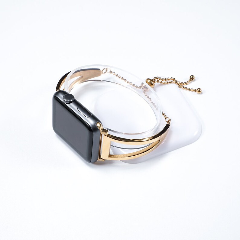gold stainless steel apple watch