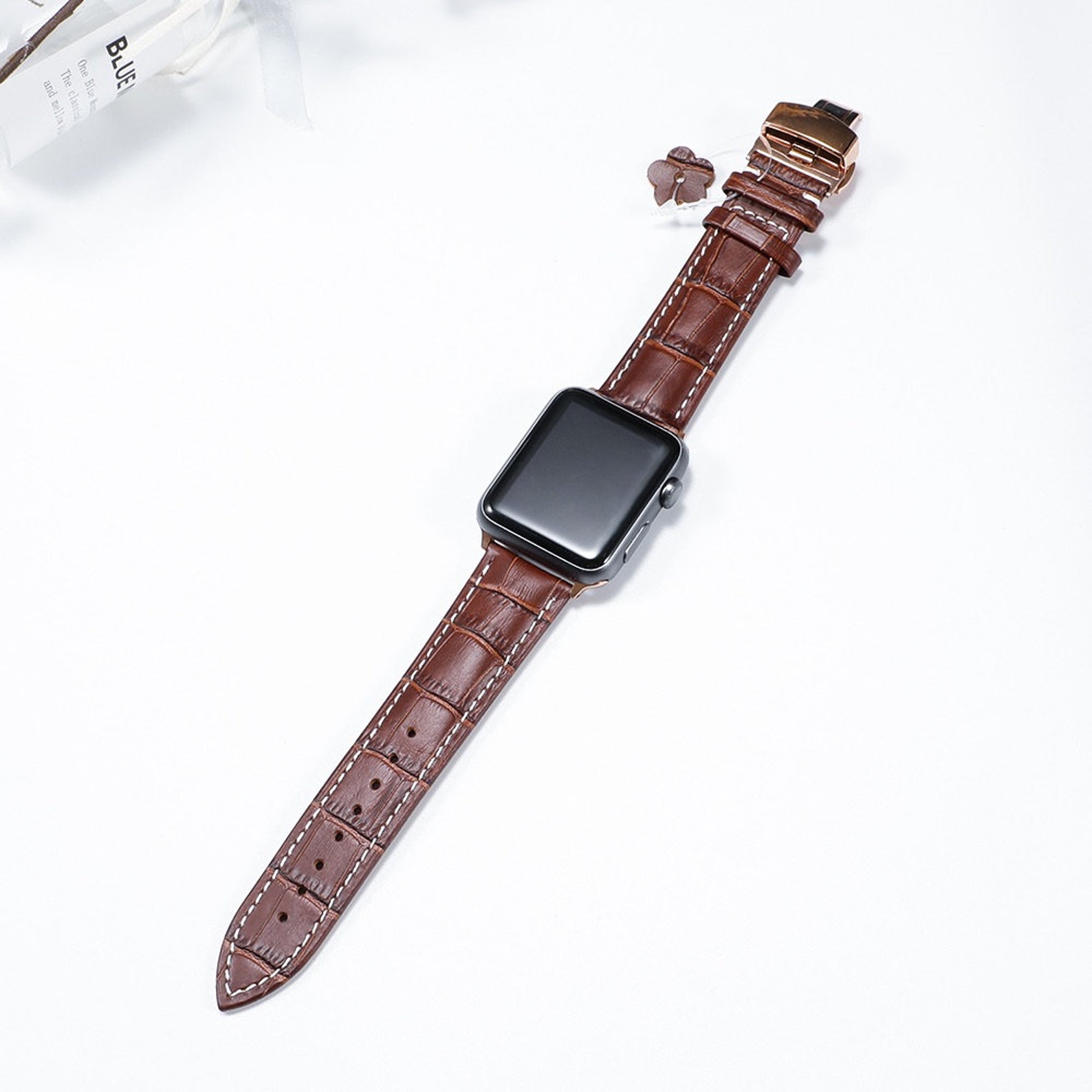 dark brown apple watch band