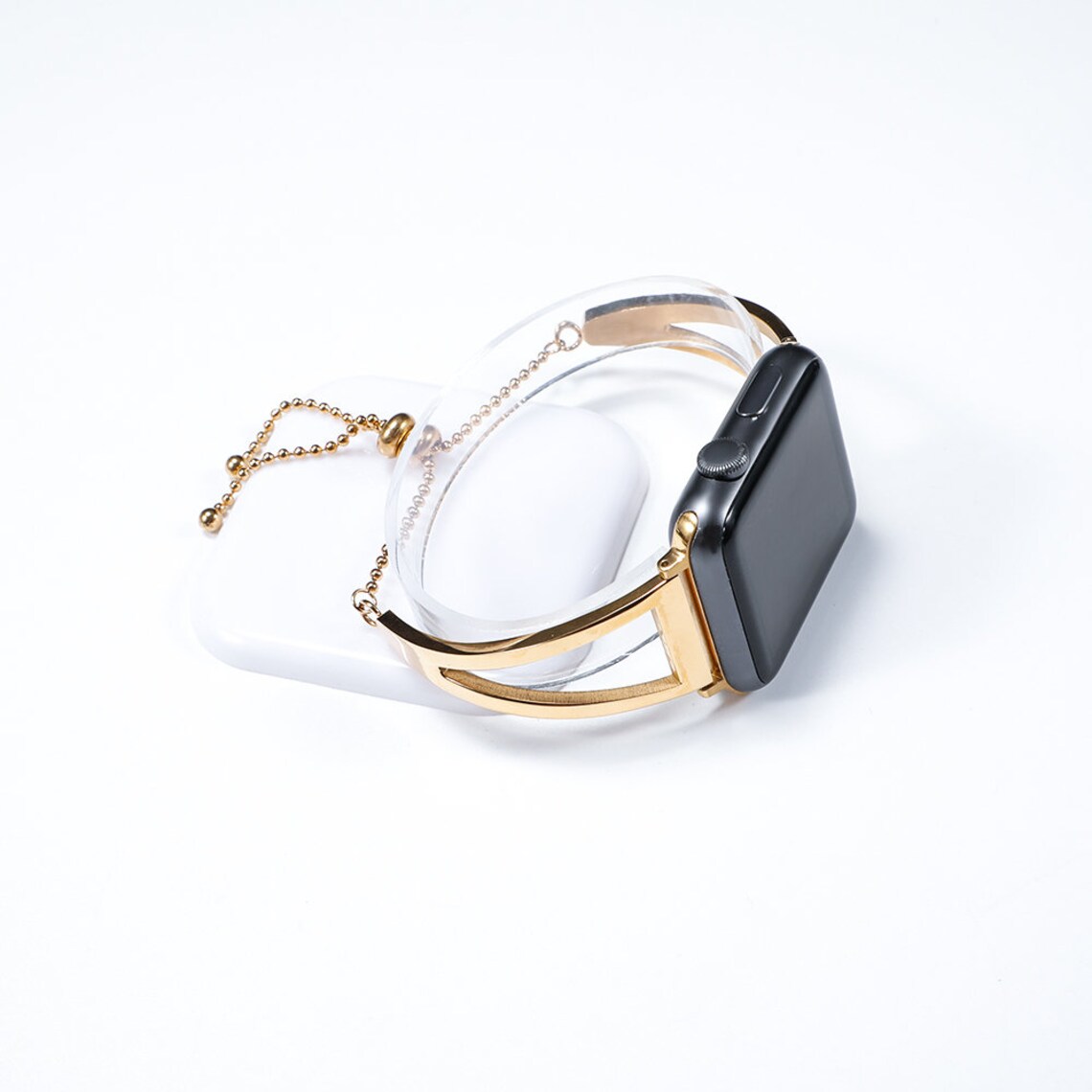 gold stainless steel apple watch