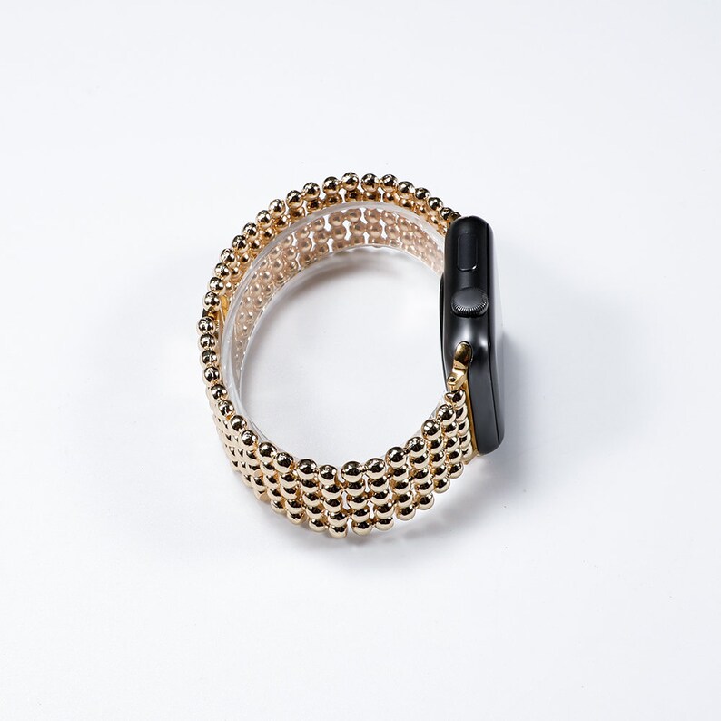 gold stainless steel apple watch