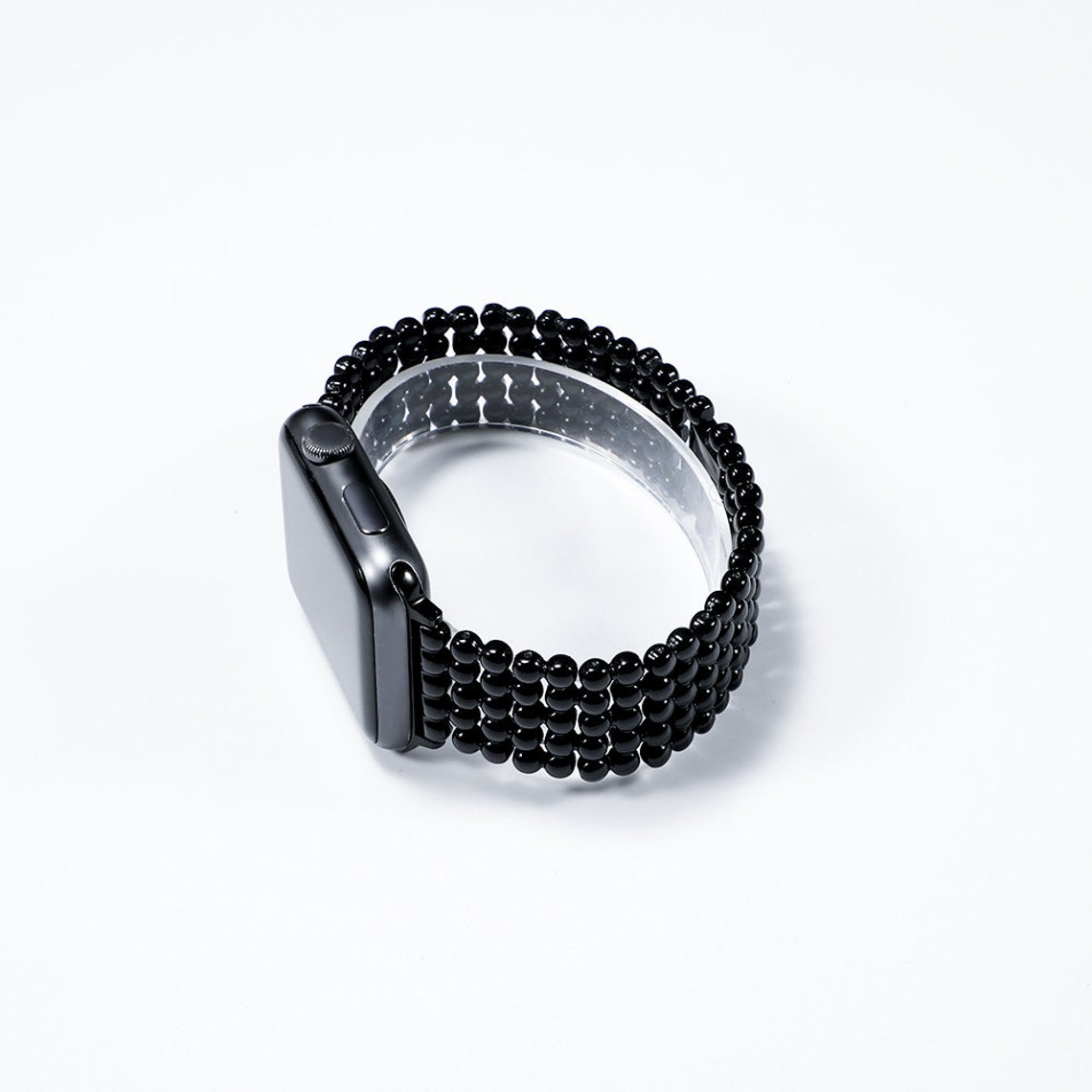 Black Stainless Steel Apple Watch Band 40mm 42mm 44mm 38mm for Etsy