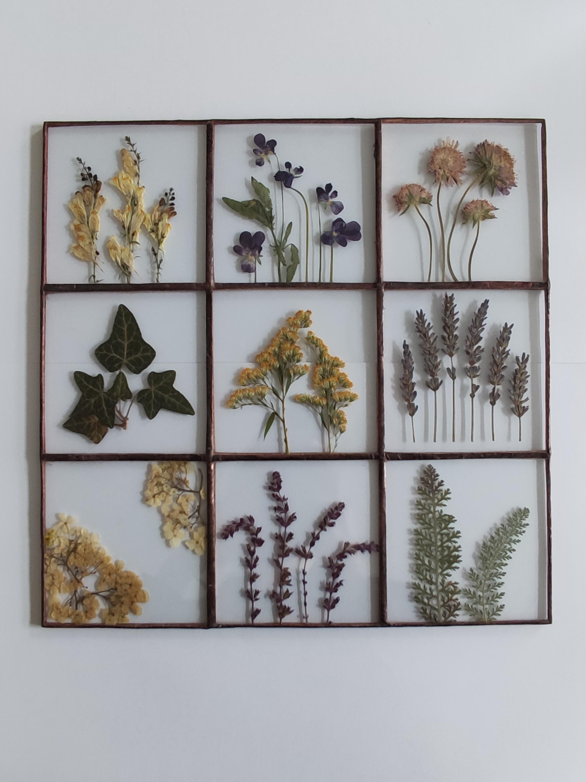 HYDRANGEA ENAMEL PHOTO FRAME