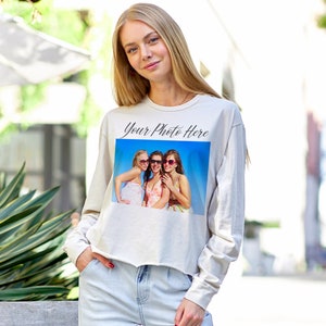 Custom Photo Shirt, Unisex Custom Shirt, Party Birthday T-Shirt, Bridesmaid Shirt, Photo T-Shirt, Text Personalized Shirt, Gift T-Shirt