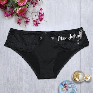 New! Hiphugger Panty in Lace Trim Low Waist Victoria’s Secret Underwear  Custom Wedding Garters, Bride Garters, Glow in The Dark
