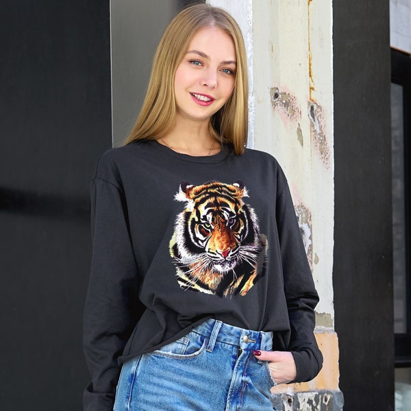 Tiger Long Sleeve Top main image 1