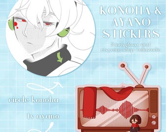 Kagerou Proyecto Konoha & Ayano / Vinilo Anime Pegatinas