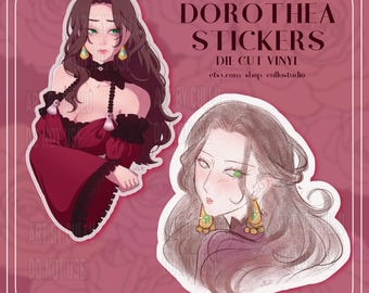 Pegatinas de la cantante mística Dorothea