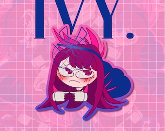 Pegatinas de vinilo de la Princesa Ivy de Fire Emblem: Engage / Anime