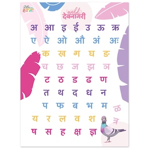 Wild Devanagari Poster
