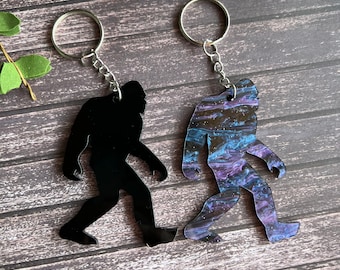Bigfoot Keychain