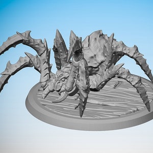 RAGNO GIGANTE "Strisciando" | Dungeon e Draghi | Italiano: Esploratore | Da tavolo | Gioco di ruolo | Dimensioni dell'eroe | 28-32 millimetri