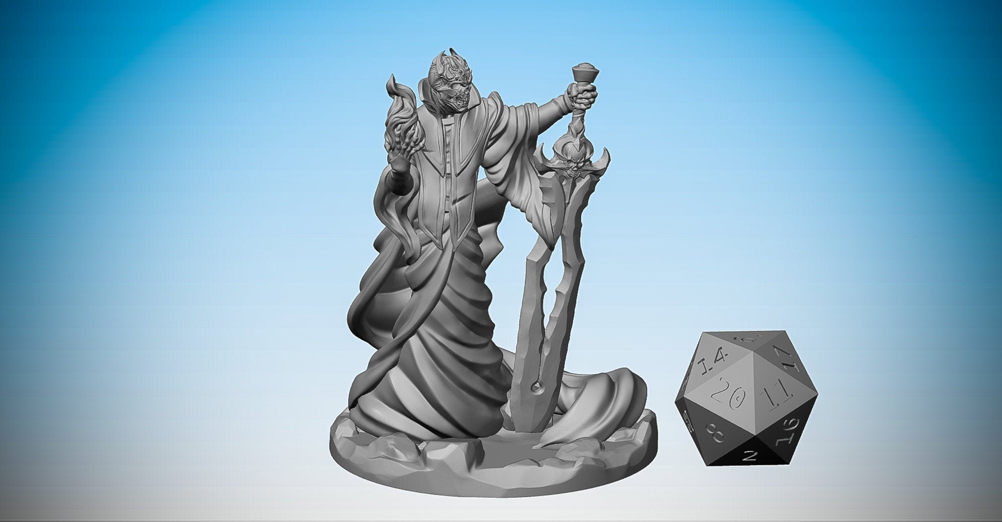 ARCH LICH Dungeons and Dragons DnD Pathfinder Tabletop | Etsy