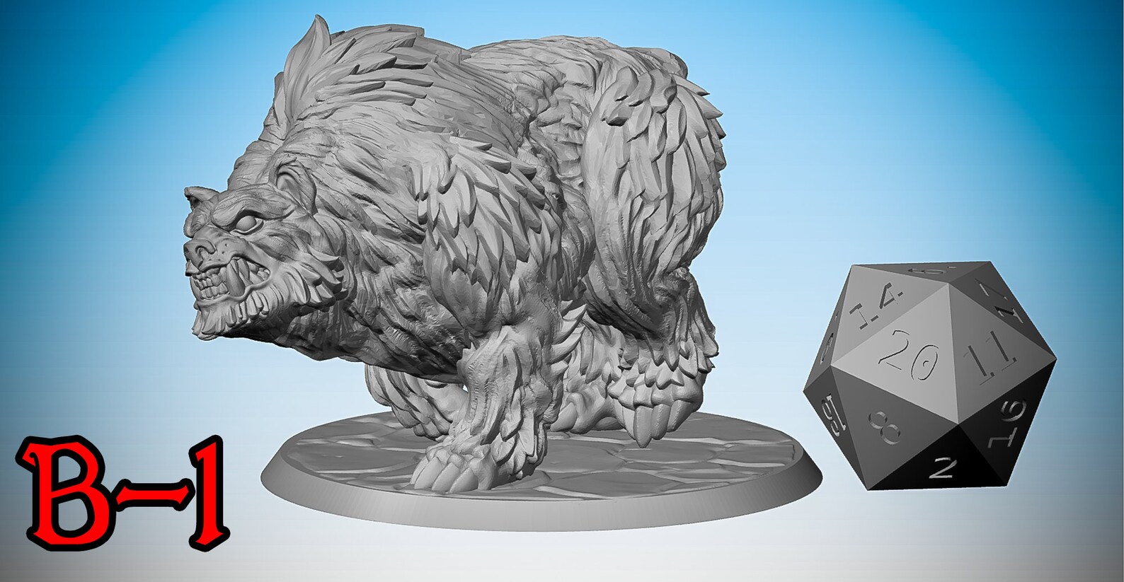 DIRE BEAR 3 Versions Dungeons and Dragons Dnd | Etsy