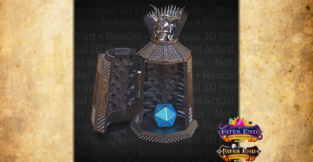 Dice Jail / Vault iron Maiden Dungeons & Dragons Gaming Accessoires