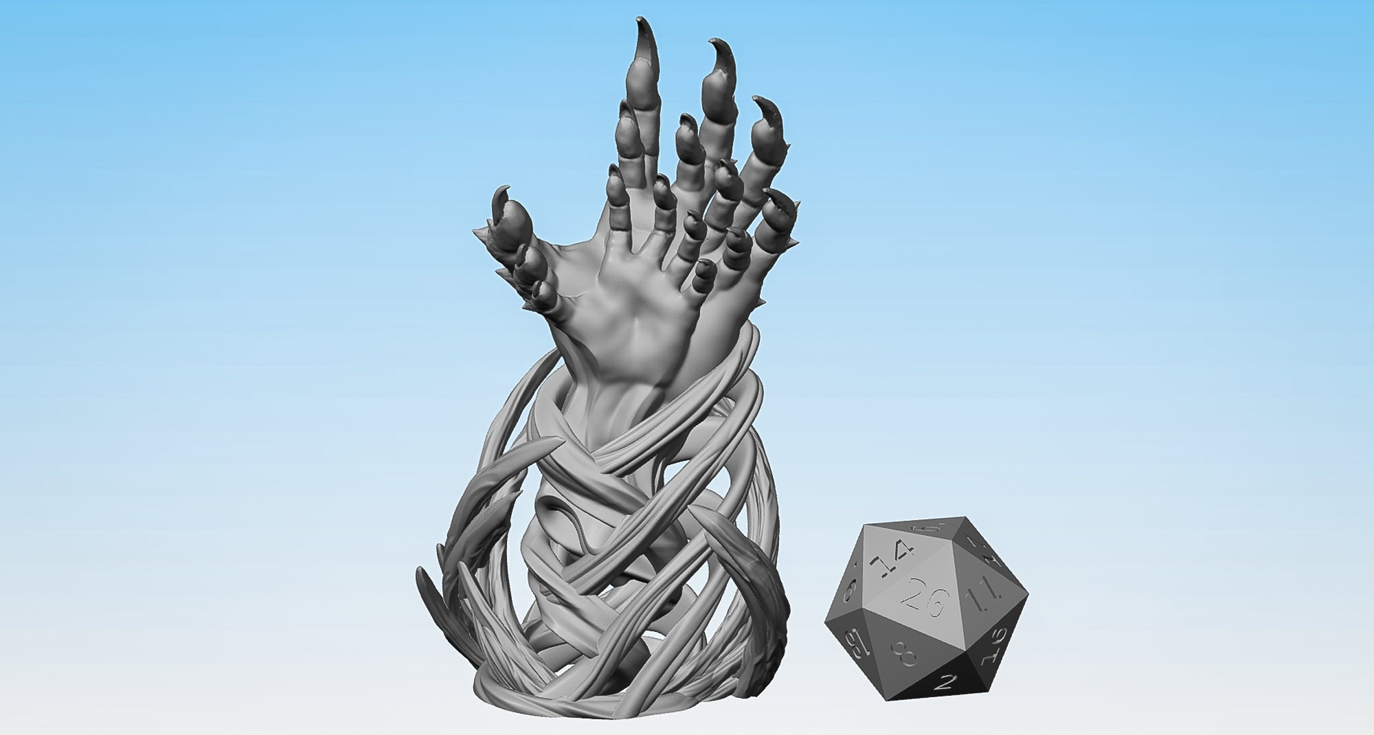 BIGBYS grasping Hand Spell Effect Dungeons and Etsy UK